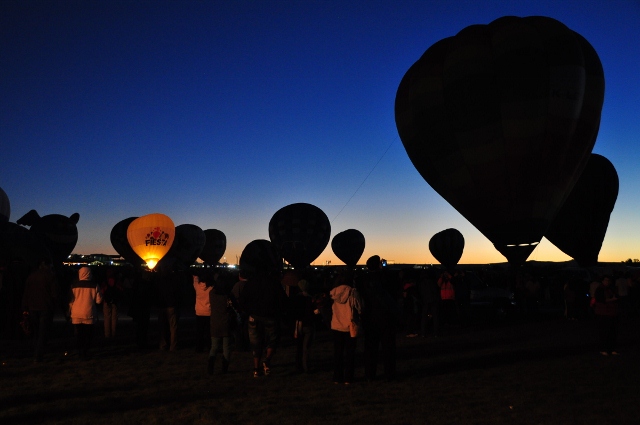 evening glow balloon